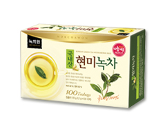 국산현미녹차